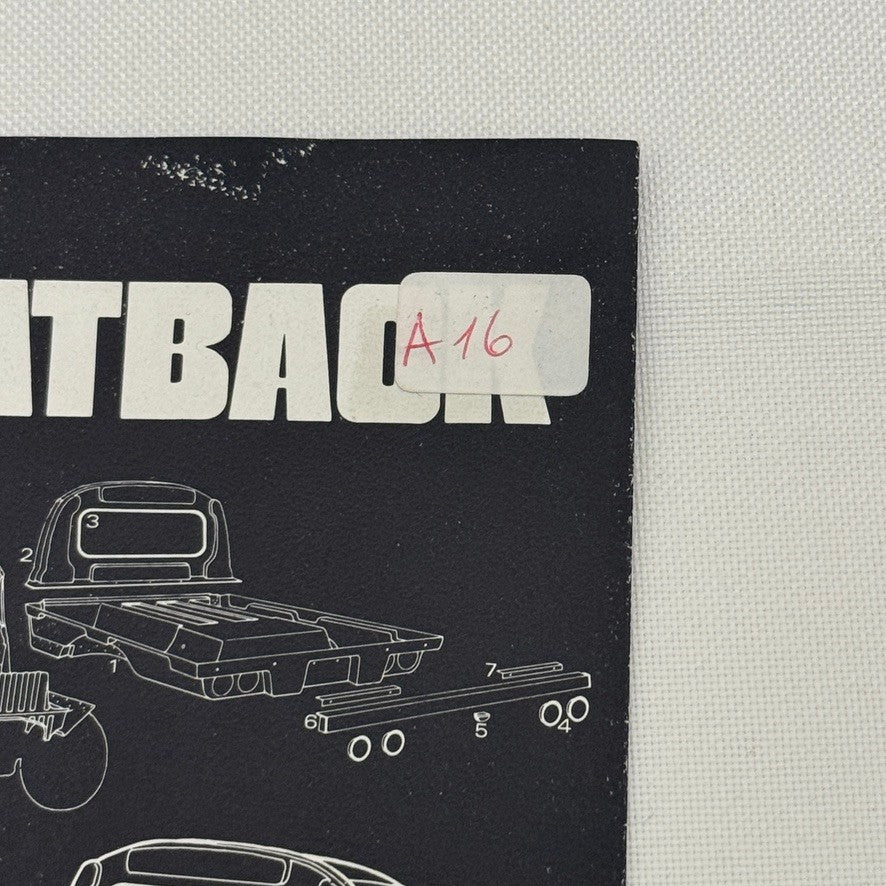 Vintage Kit Car Brochure Domus Flatback Volkswagen Beetle Pickup Conversion VW