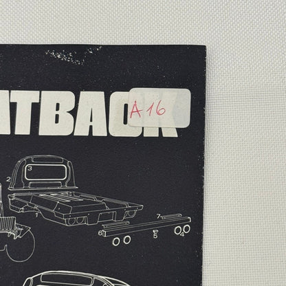 Vintage Kit Car Brochure Domus Flatback Volkswagen Beetle Pickup Conversion VW