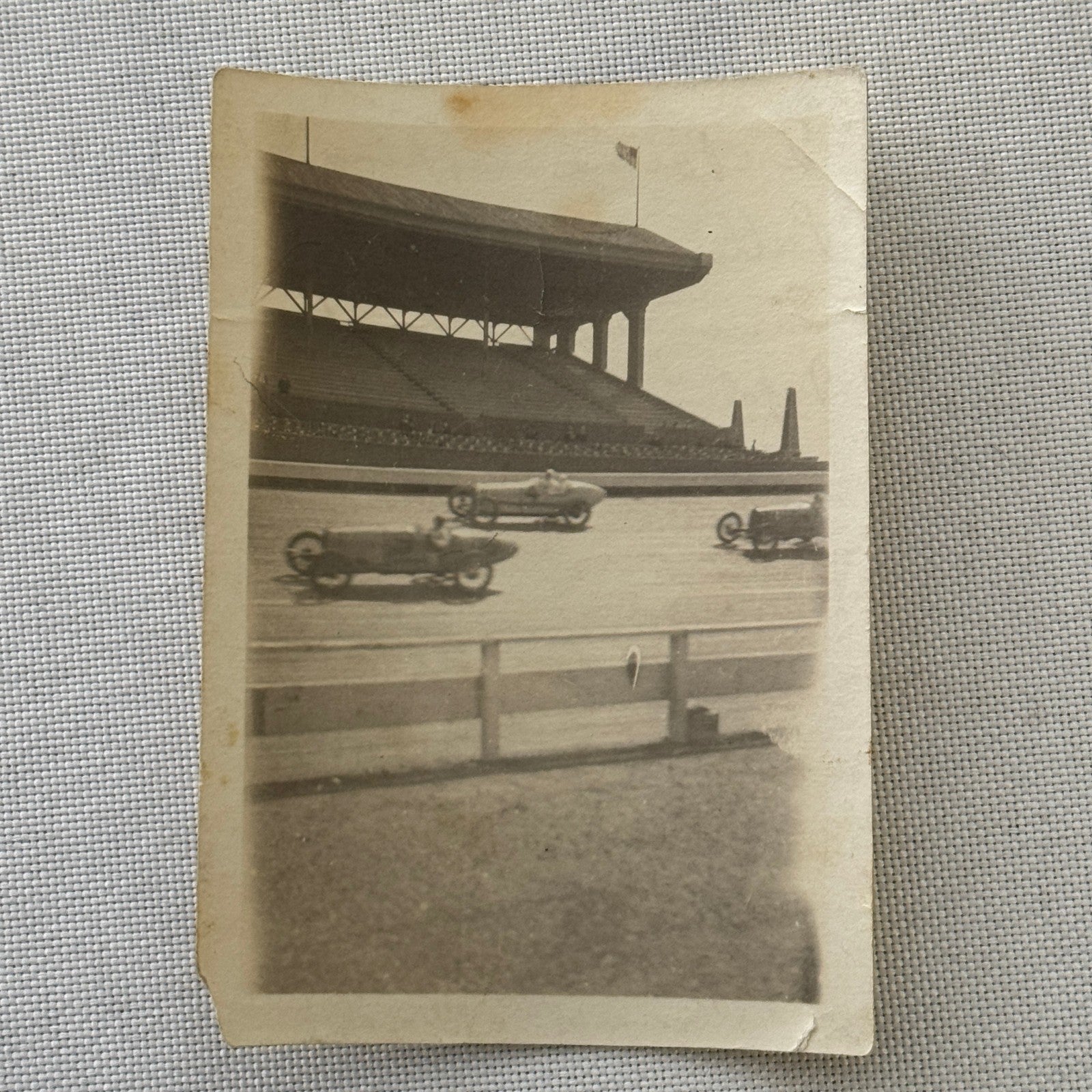 Vintage Racing Photo Ralph DePalma Eddie Pullen Roscoe Sarles Motorsport 1921