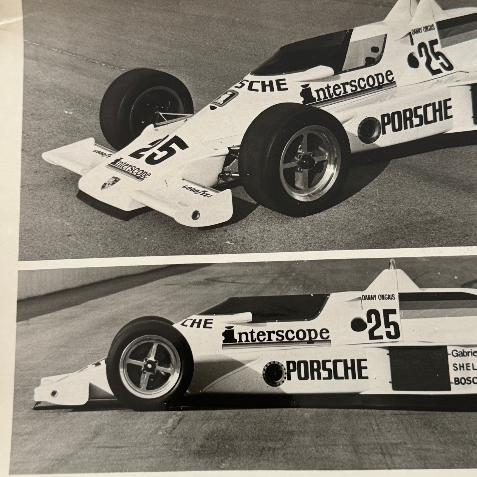 Porsche Interscope Indy Racing Car Factory Press Photo Photograph 1979