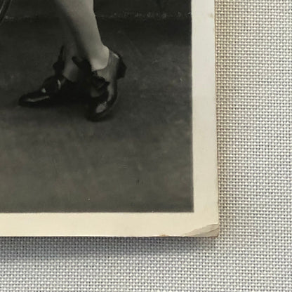 Circus Troupe Performers Bicycle Acrobat Photo Photograph Print Vintage