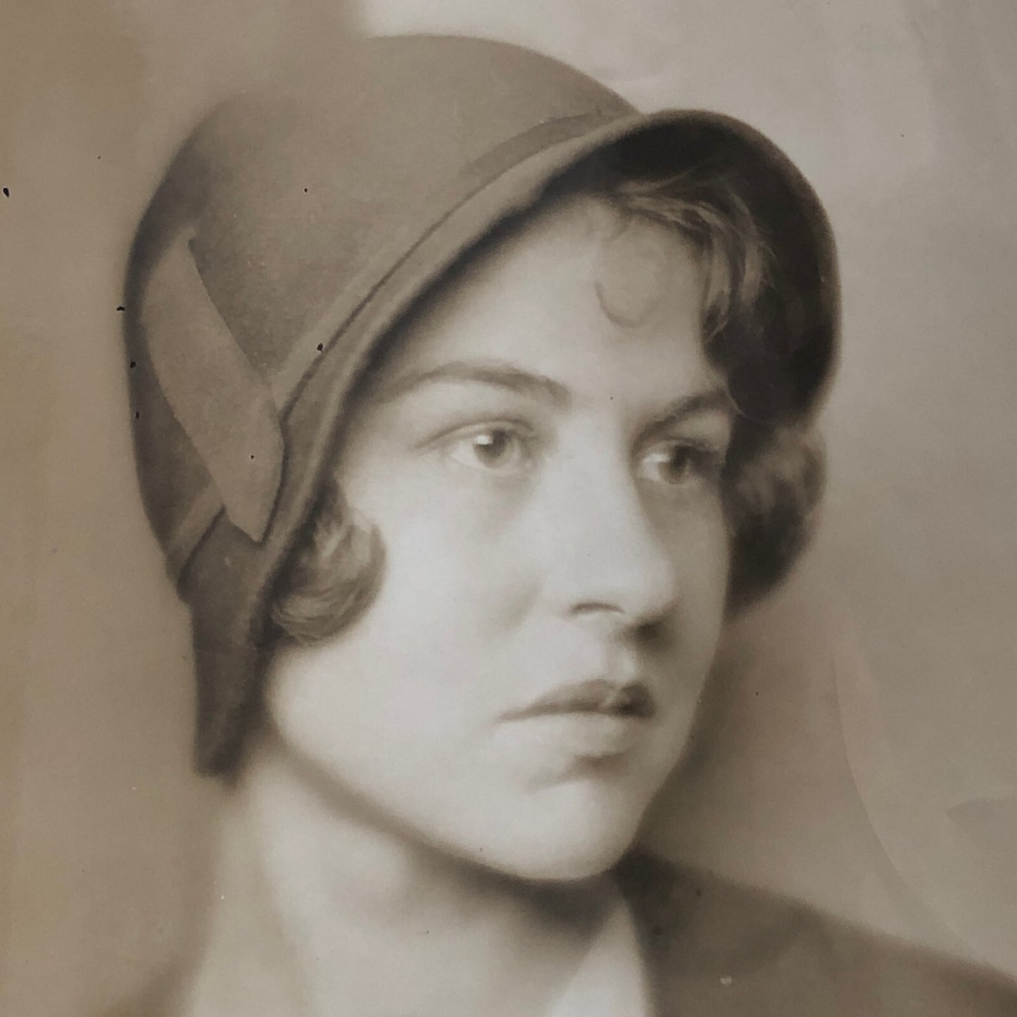 Press Photo Photograph Society Woman Hallie Brook Daughter Colonel Mark Brooke