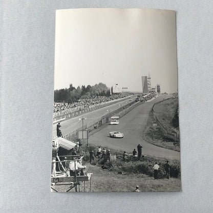Vintage Bernard Cahier Racing Photo Nurburgring Phil Hill Chaparral Porsche 1967