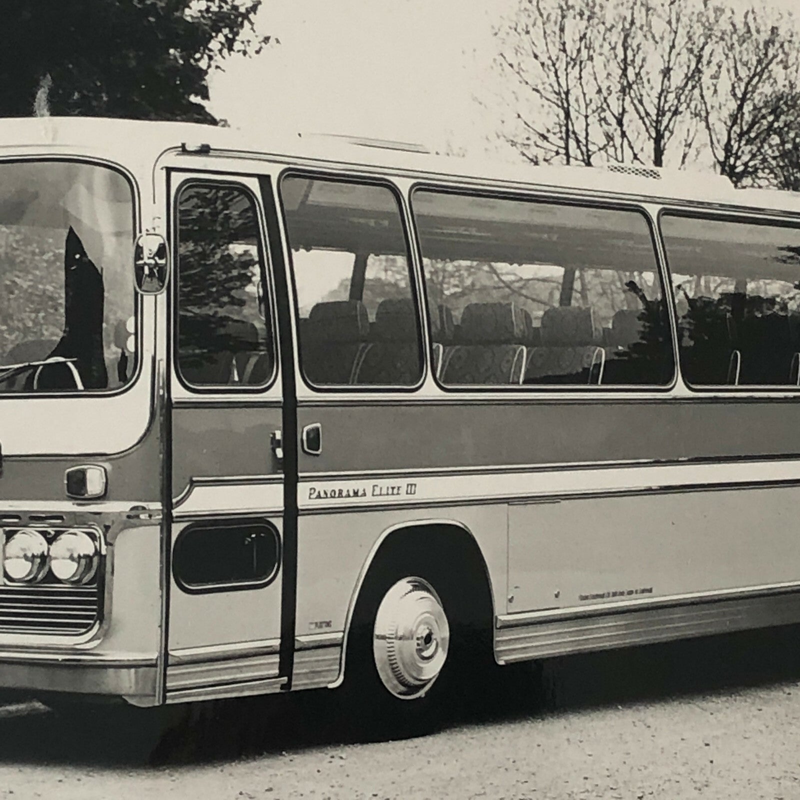 Vintage 1973 Ford R Series PSV Luxury Coach Bus Factory Photo Photograph UK 