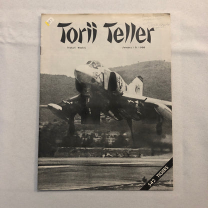 Torii Teller Marine Air Corps Military Magazine Japan January 1968