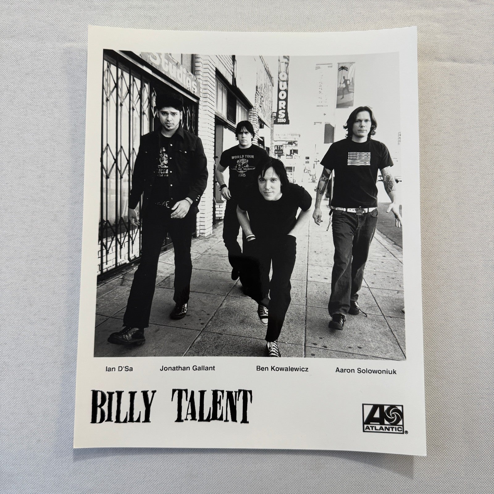 Billy Talent Music Publicity Press Photo Photograph Band