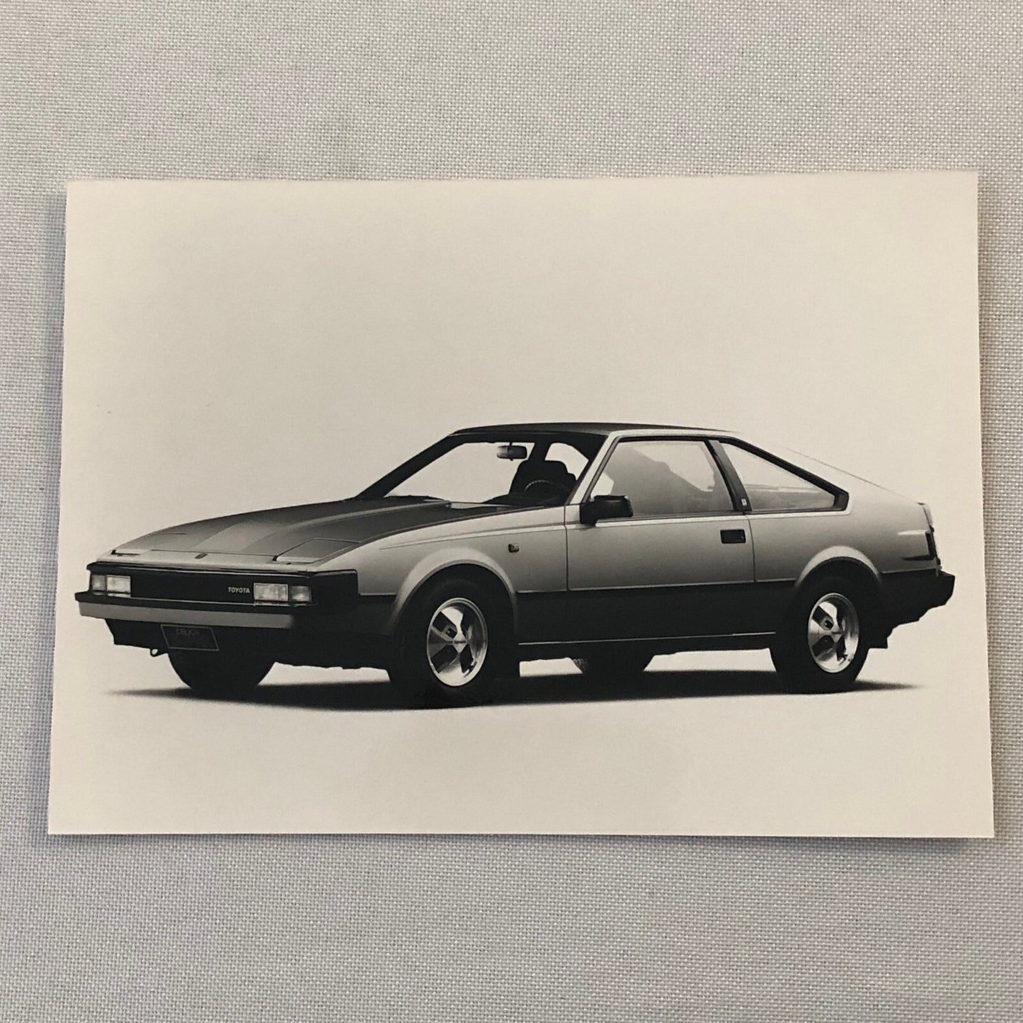 Toyota Celica Supra Turbo Car Factory Press Photo Photograph Print