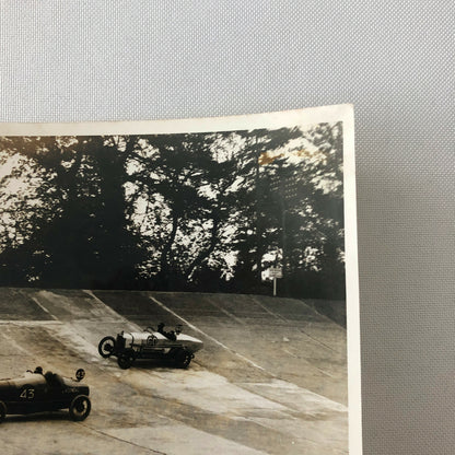 Vintage Racing Car Photo Photograph - Autocar Magazine Stamp 