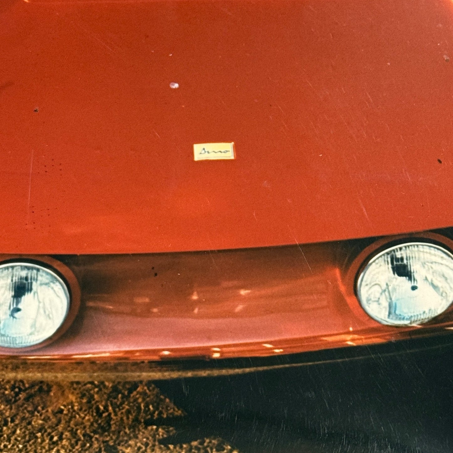 Vintage Ferrari 206 Dino Berlinetta Speciale Pininfarina Factory Press Photo