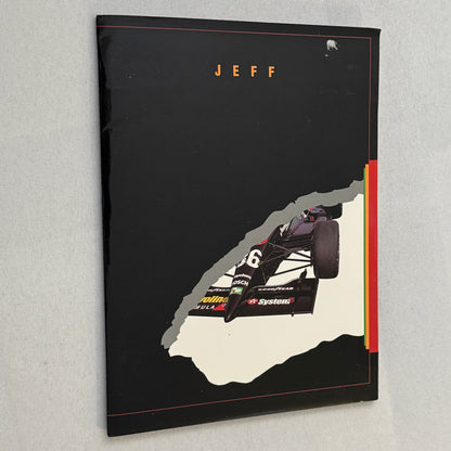Jeff Andretti Texaco Havoline Racing Press Kit Brochure 1991 Mario Andretti