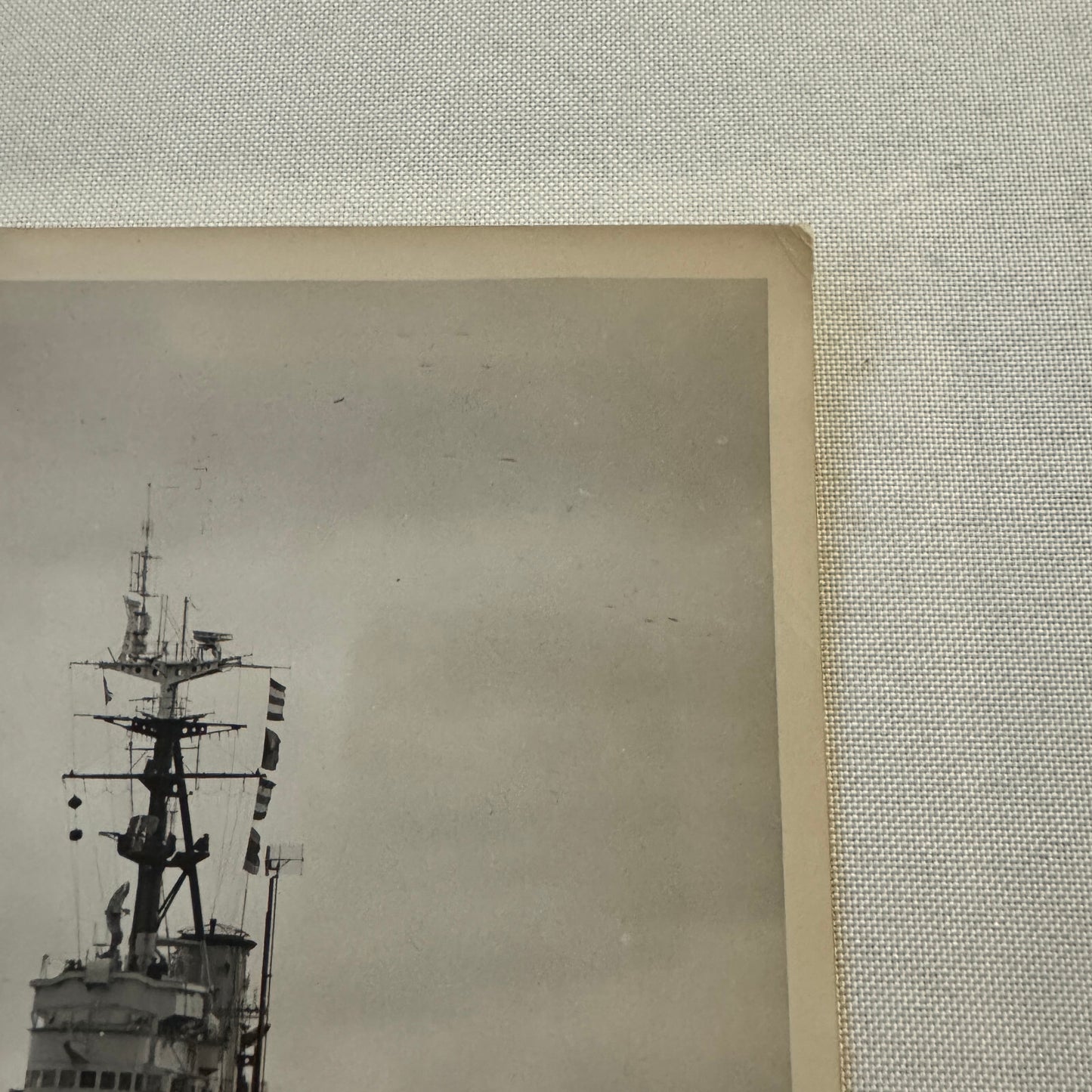 Royal Canadian Navy Military Ship Photo Photograph Vintage