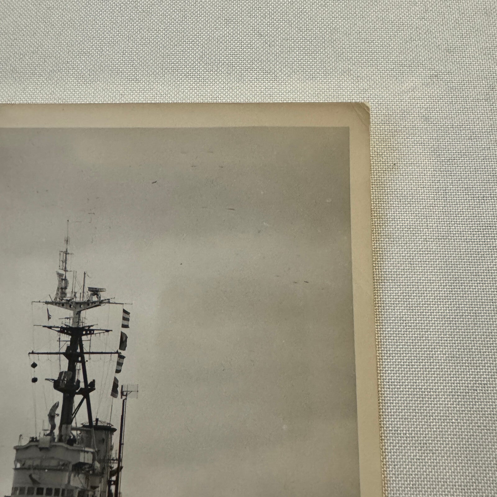 Royal Canadian Navy Military Ship Photo Photograph Vintage