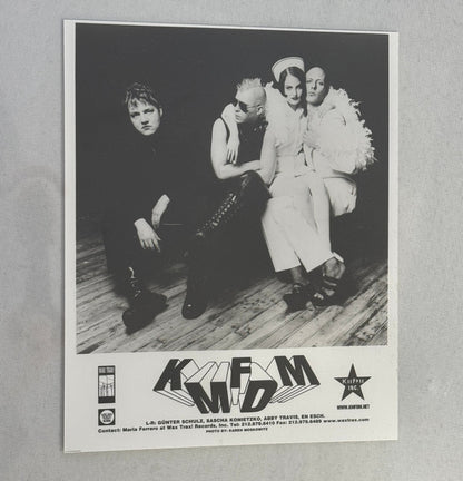 KMFDM Music Publicity Press Photo Photograph