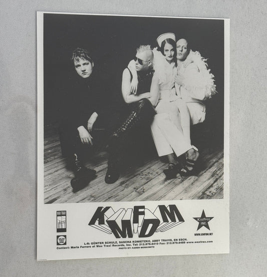 KMFDM Music Publicity Press Photo Photograph