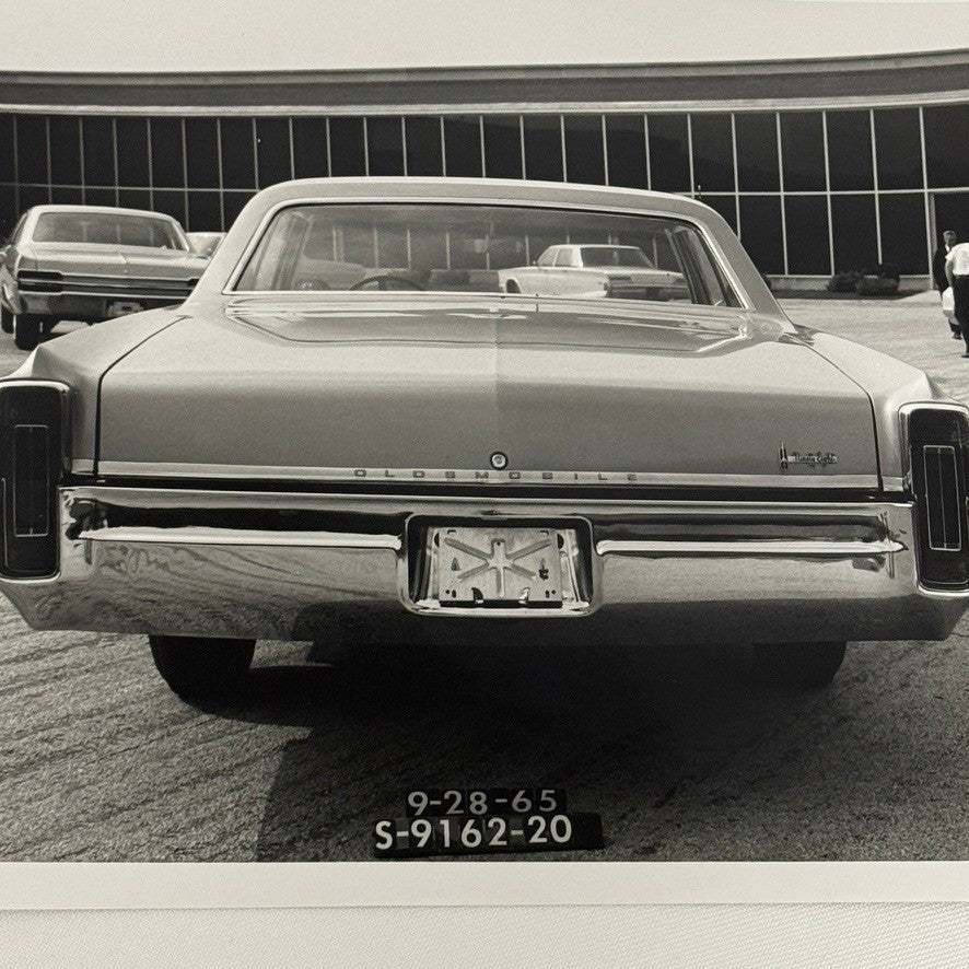 Vintage 1966 Oldsmobile 98 4 Door Hardtop Car Automobile Photo Photograph Print