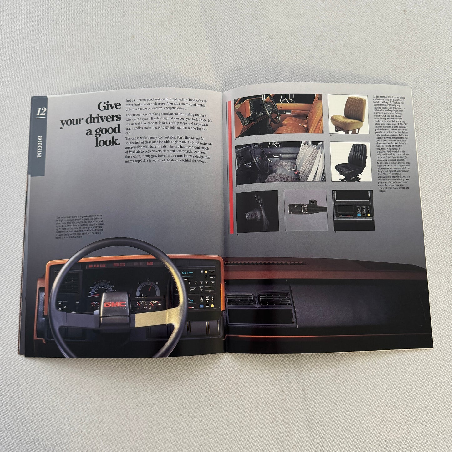 GMC Topkick Truck Sales Brochure Catalog Advertising C6H042 C7H064 C7H042