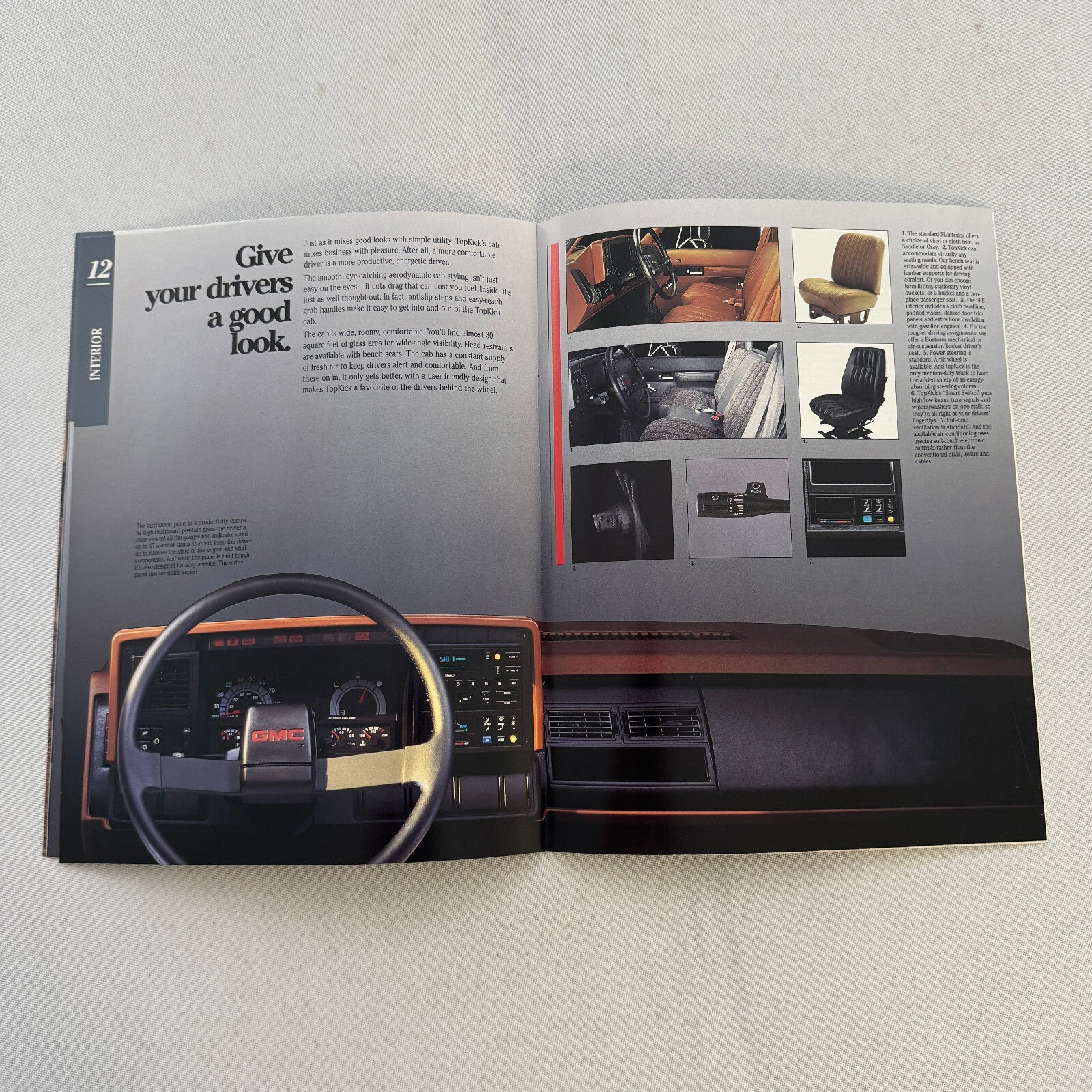 GMC Topkick Truck Sales Brochure Catalog Advertising C6H042 C7H064 C7H042