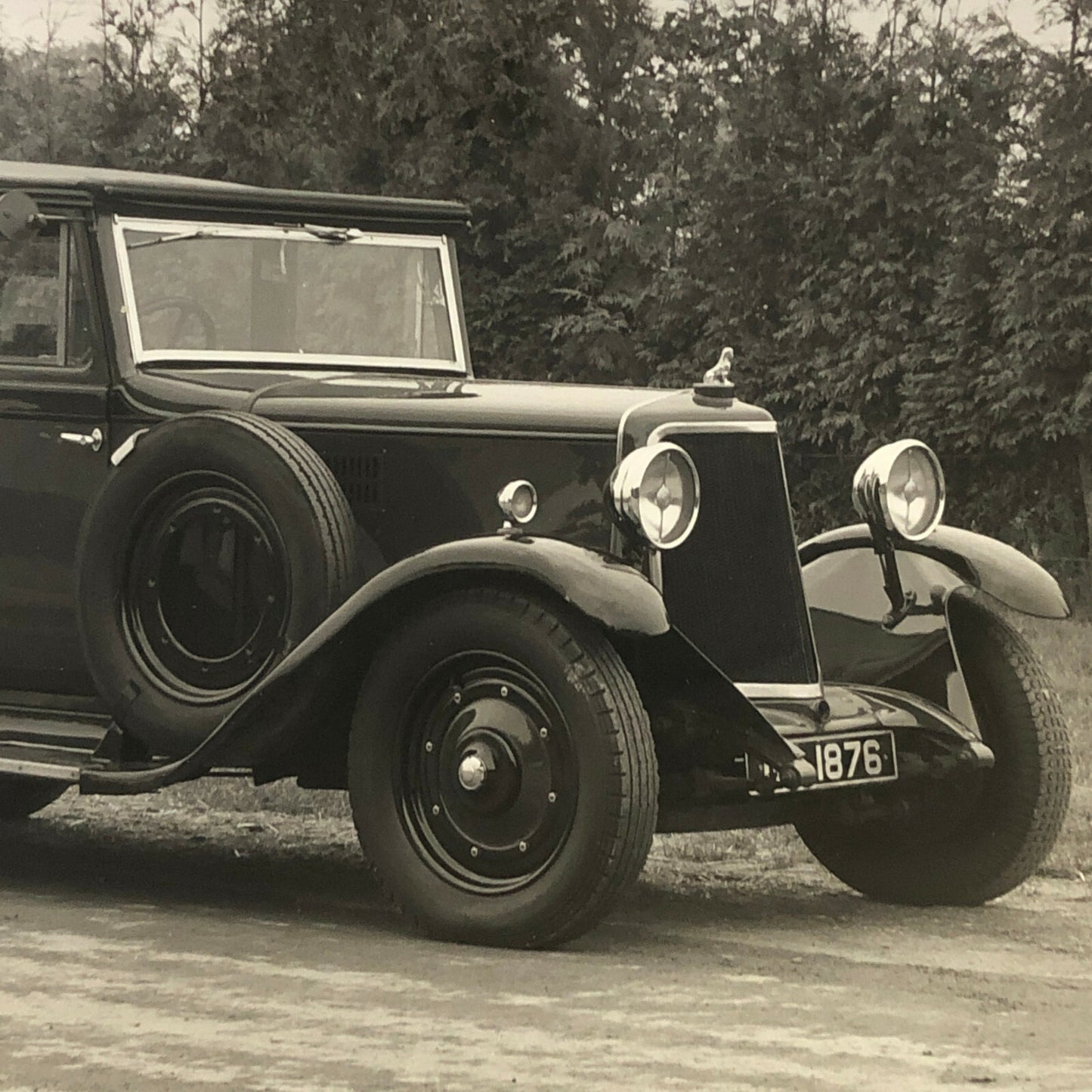 Vintage Armstrong Siddeley ? Car Photo Photograph Print 