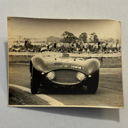 Vintage Racing Photo Goodwood BARC Race 1956 HWM 1 Jaguar Noel Cunningham Reid