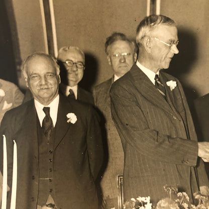 Press Photo Photograph Senator Reed Smoot 80th Birthday Utah Underwood Photo