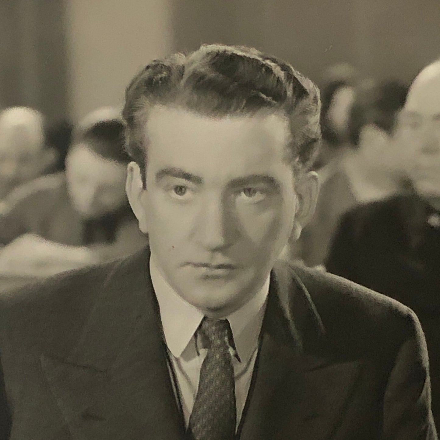 Vintage Movie Film Press Photo Photograph On Trial Margaret Lindsay John Litel