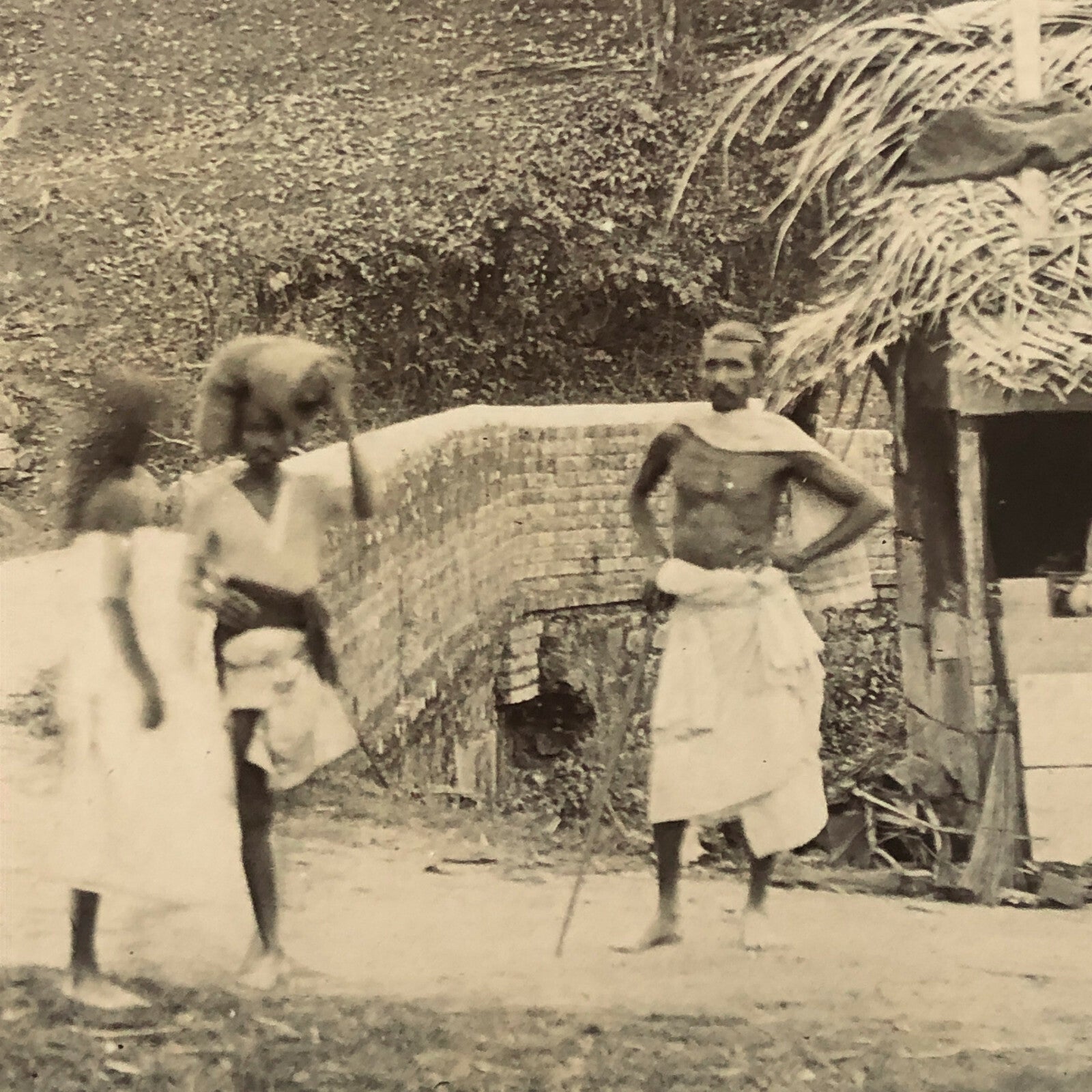 Vintage Photo Post Card Victorian Car Real Photo Postcard RPPC India Sri Lanka ?