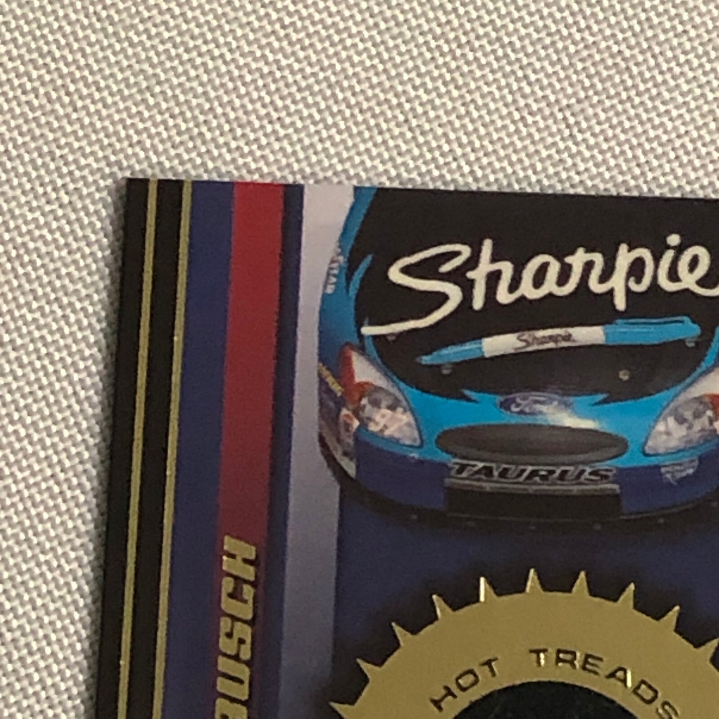 2002 Press Pass Hot Treads Tire Relic Card Kurt Busch NASCAR