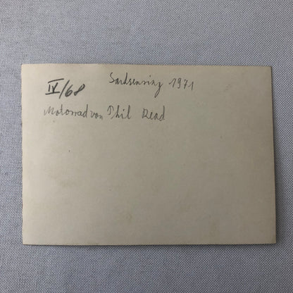 Vintage Motorcycle Racing Photo photograph Yamaha Bike Phil Read 1971