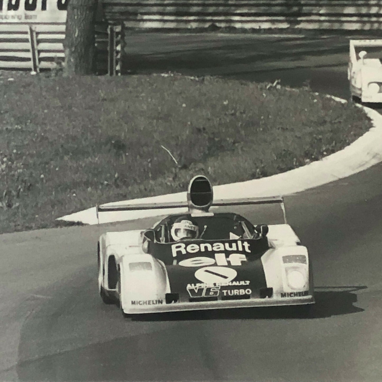 Vintage Racing Photo Photograph 1976 1000KM Monza Renault Porsche ? 