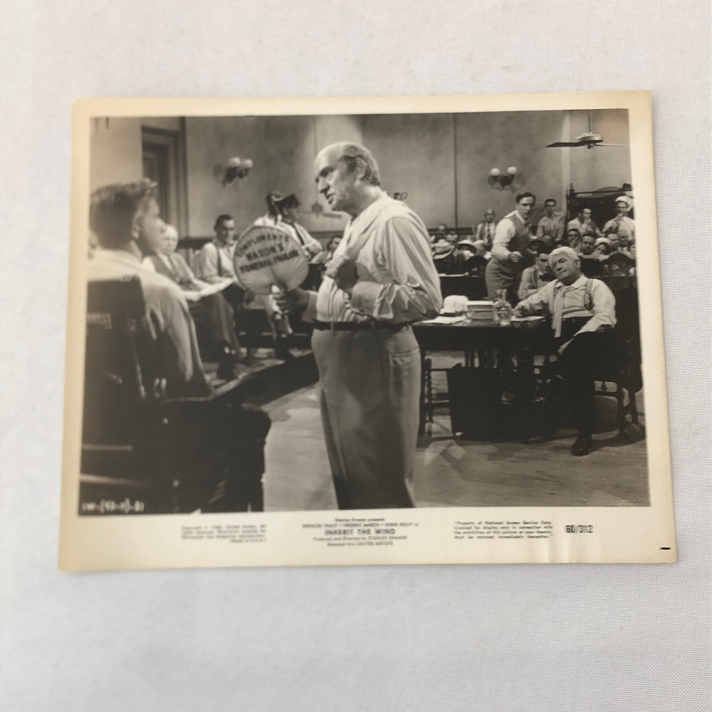 Inherit the Wind Movie Press Photo Photograph Print 1960 United Artists