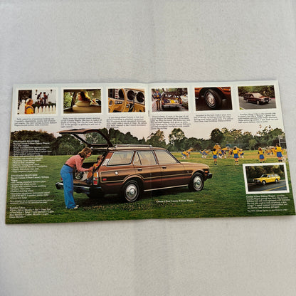 1978 Toyota Corona Car Sales Brochure Catalog Custom Sedan Deluxe Wagon Luxury