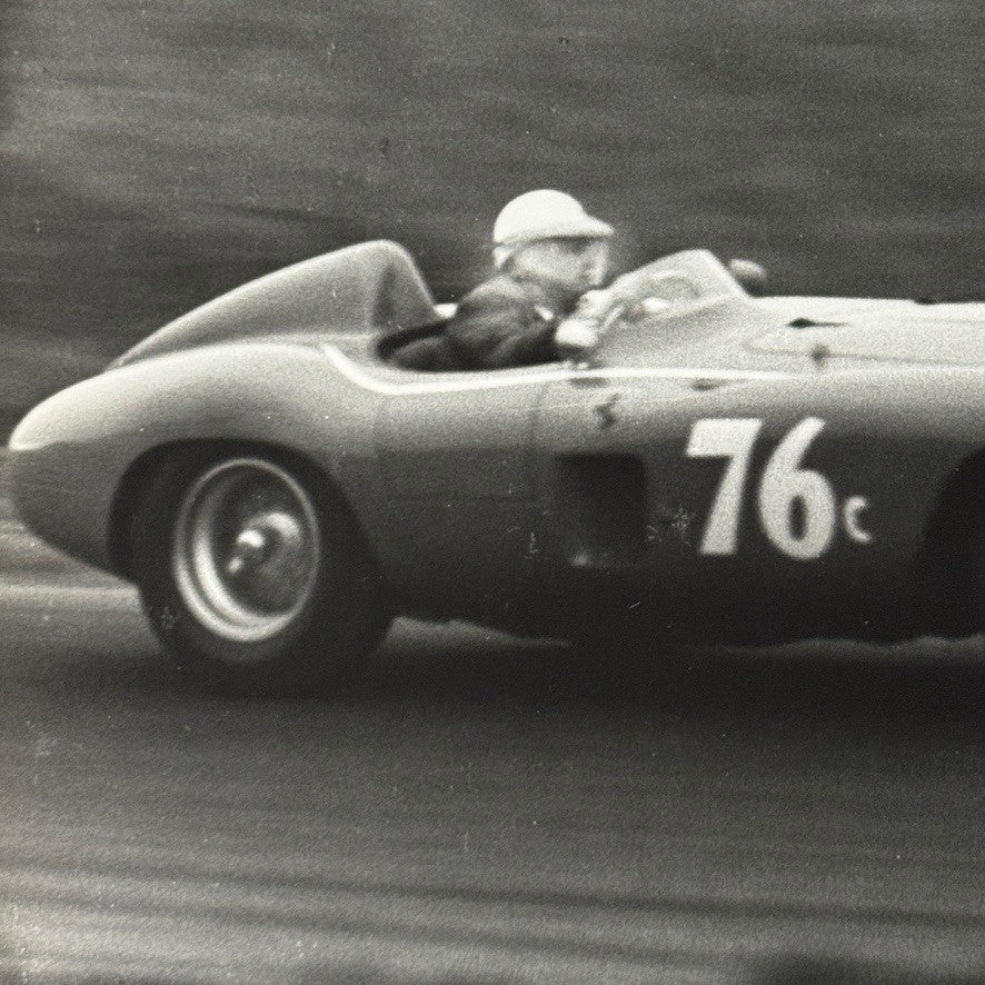 Ferrari Racing Photo Photograph Motorsport Race Vintage Image Modern Print