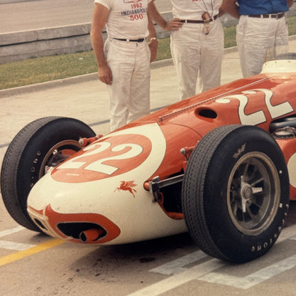 Vintage Indy Racing Photo Dick Rothmann 1963 Race Car Motorsport Modern Print