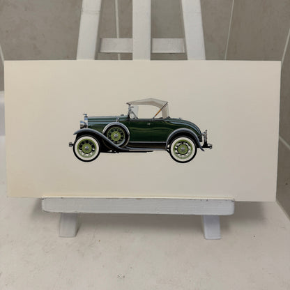 1930 Ford Model A Roadster Car Illustration Art Drawing Hand Drawn Robert Preis