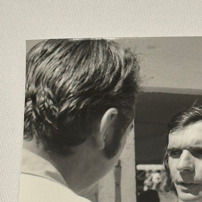 Vintage Racing Photo 1971 German Grand Prix Emerson Fittipaldi Reine Wisell