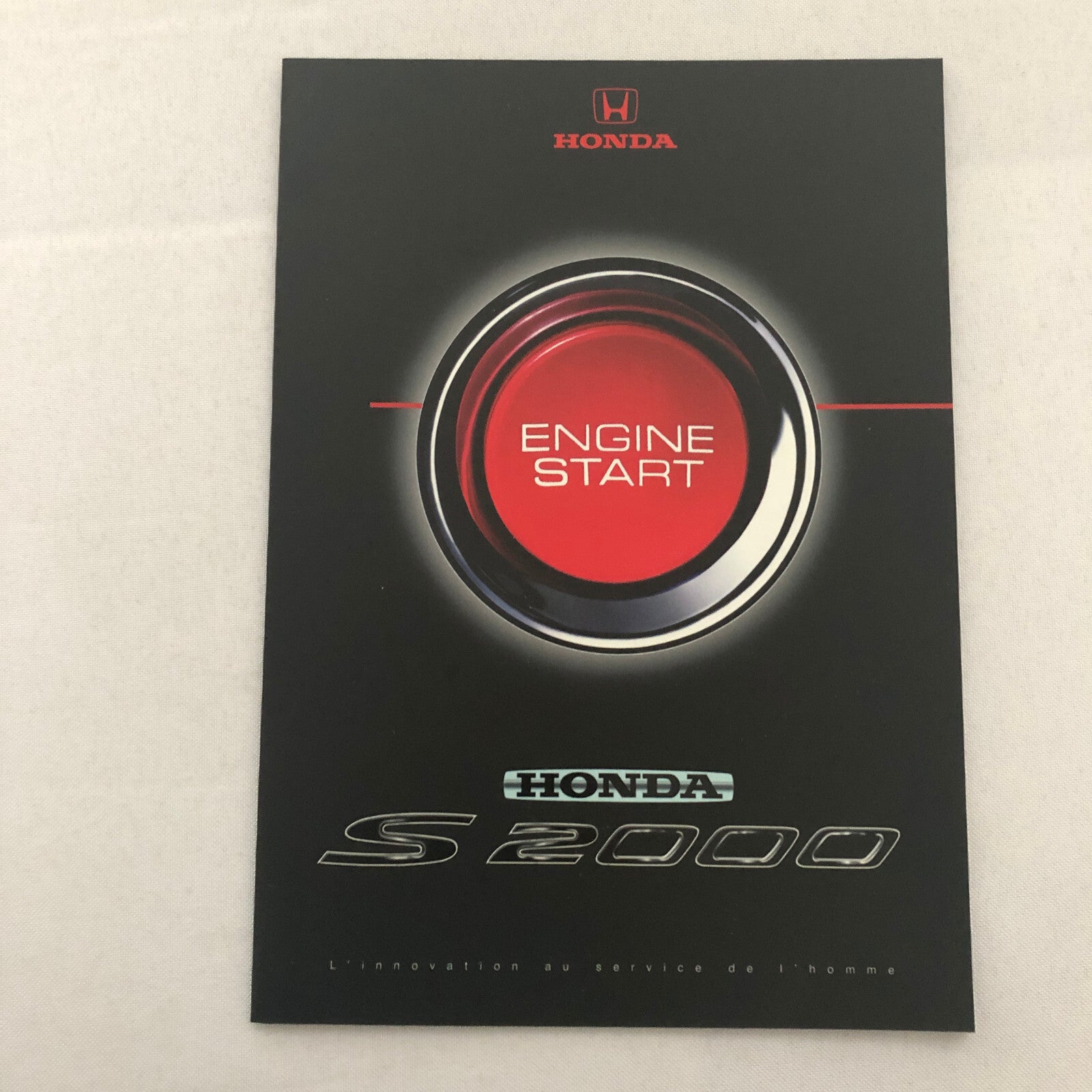 1999 Honda S2000 Roadster Car Sales Brochure Catalog