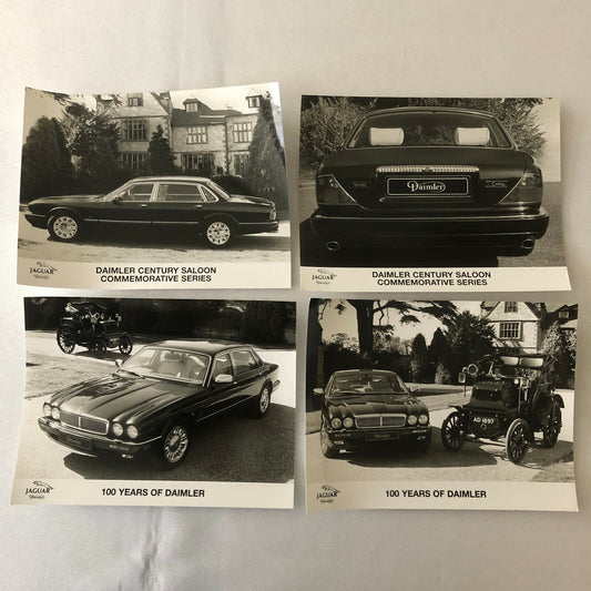Daimler Jaguar Century Saloon 100 Years of Daimler Factory Press Photo Lot of 4