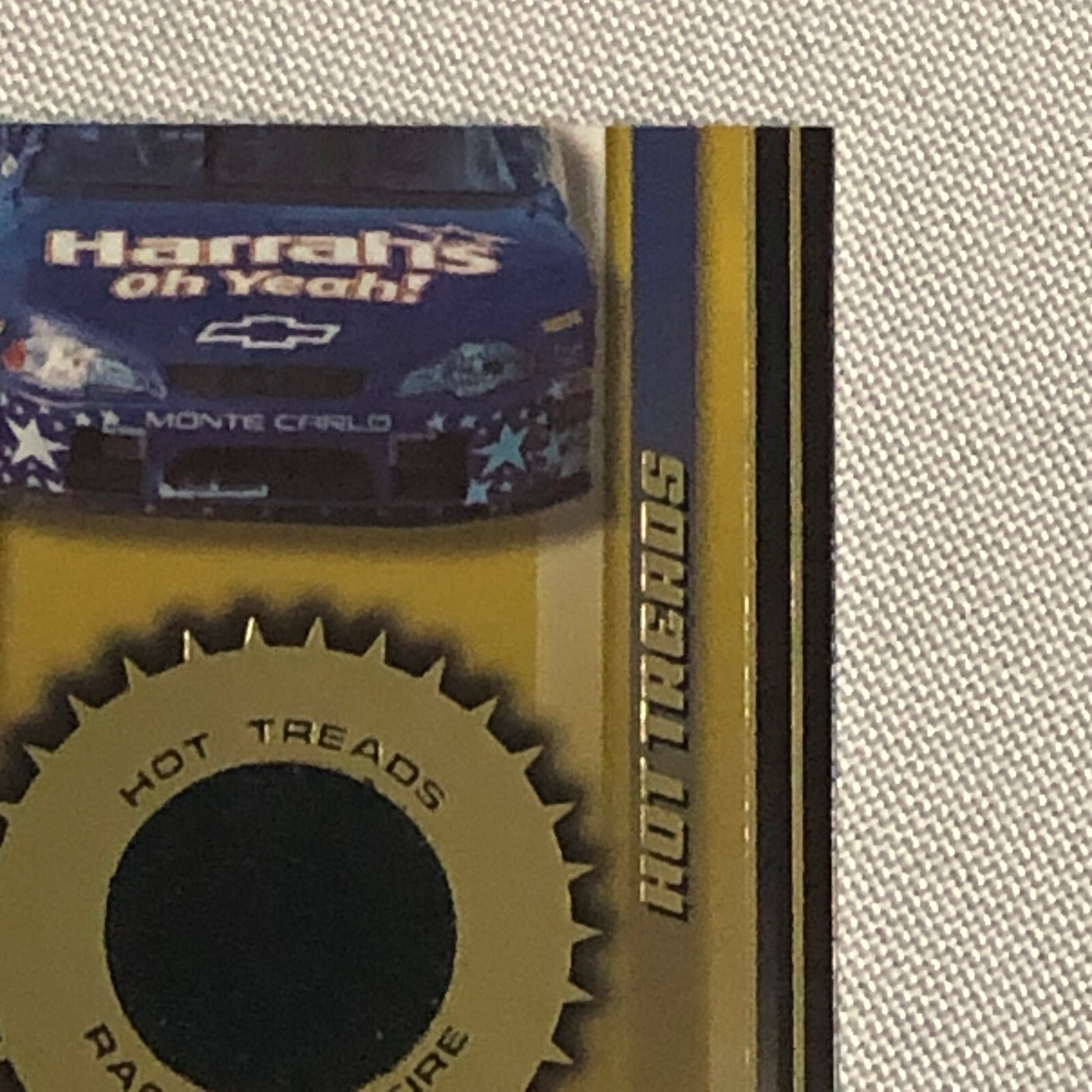 2002 Press Pass Hot Treads Tire Relic Card Larry Foyt NASCAR