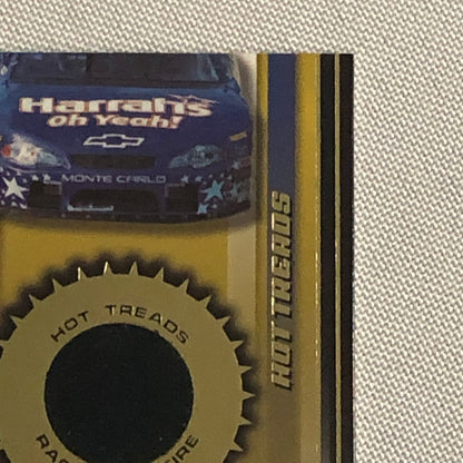 2002 Press Pass Hot Treads Tire Relic Card Larry Foyt NASCAR