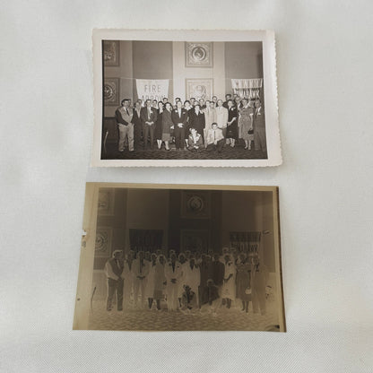 Indian Motorcycle Dealership Vintage Photo Negative and Print
