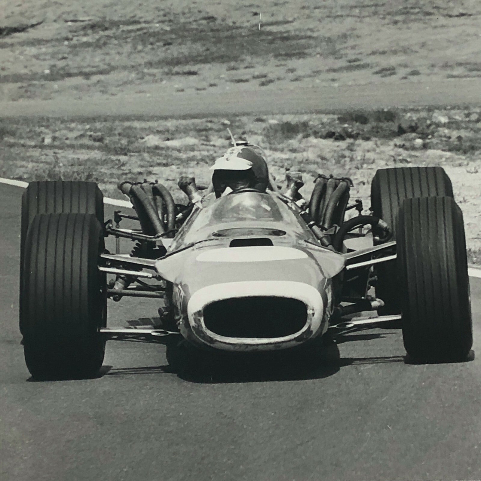 Vintage 1968 Grand Prix Racing Car DPPI Press Photo Photograph 