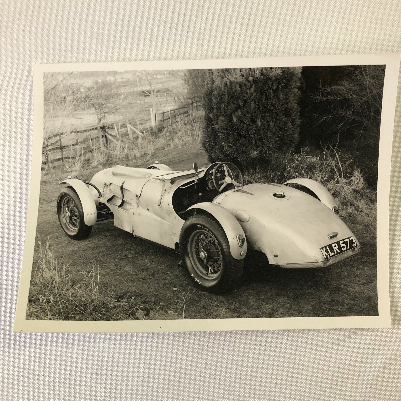 Vintage Alvis Car Photo Photograph Print - Auction Catalog Image ? 