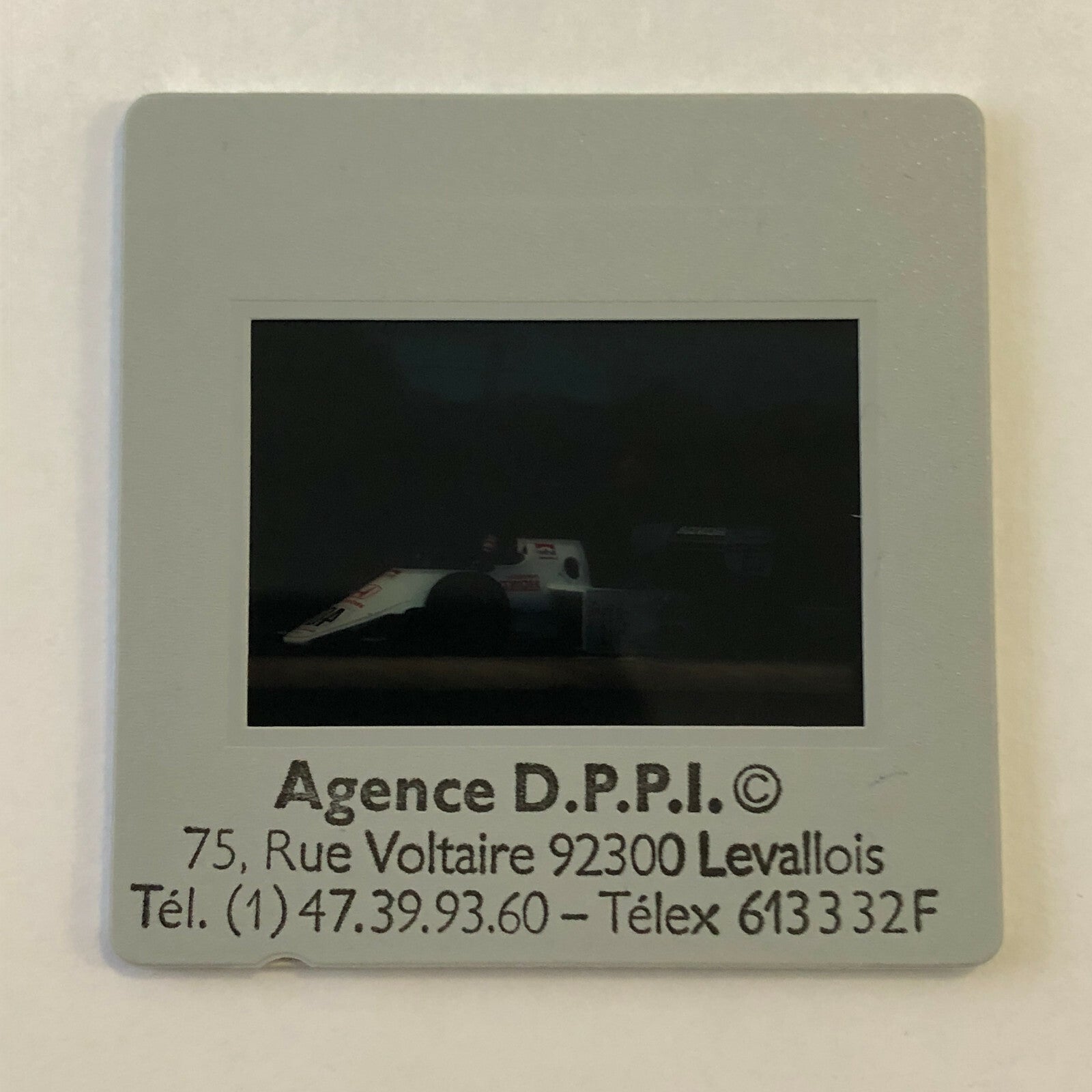 1983 British Grand Prix Honda Turbo DPPI 35MM Press Photo Slide Honda Racing