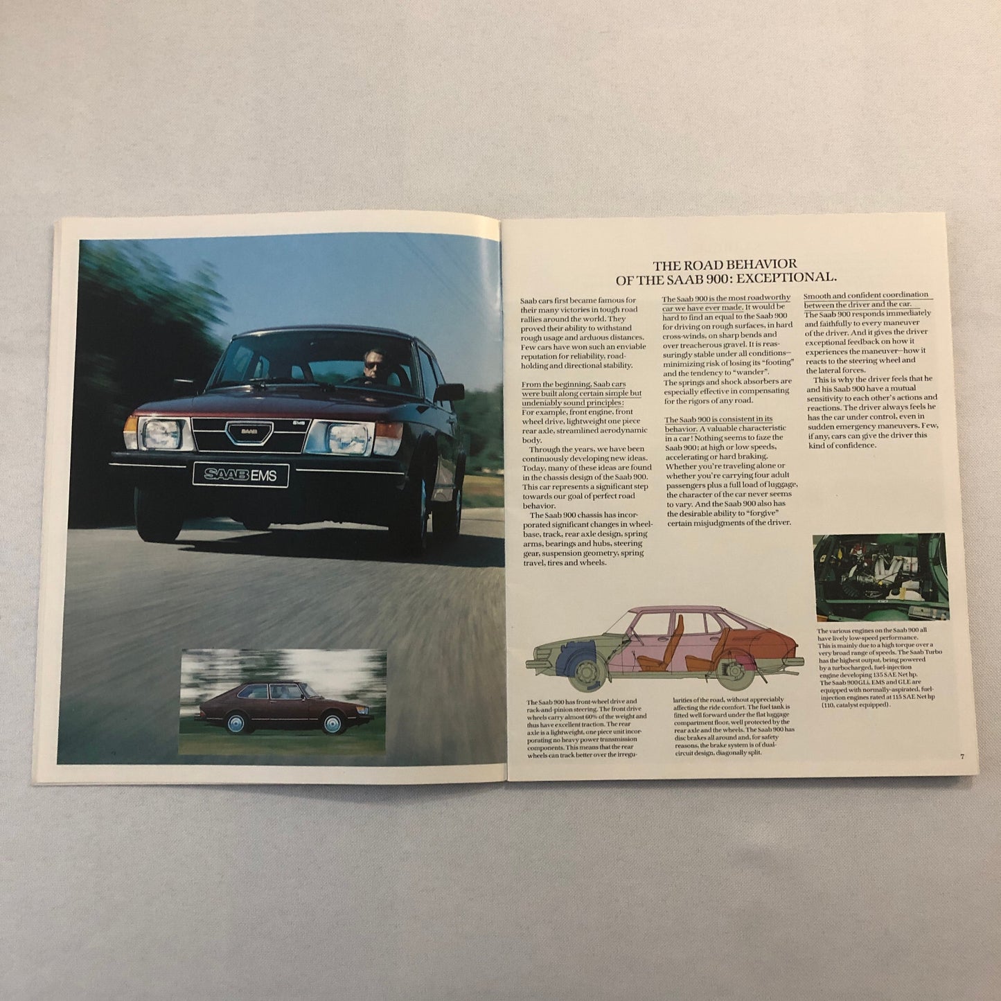 1979 Saab 900 Car Automobile Sales Brochure Catalog 900 GLi EMS GLE Turbo