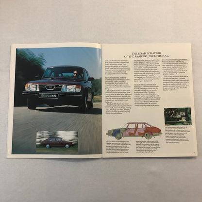 1979 Saab 900 Car Automobile Sales Brochure Catalog 900 GLi EMS GLE Turbo