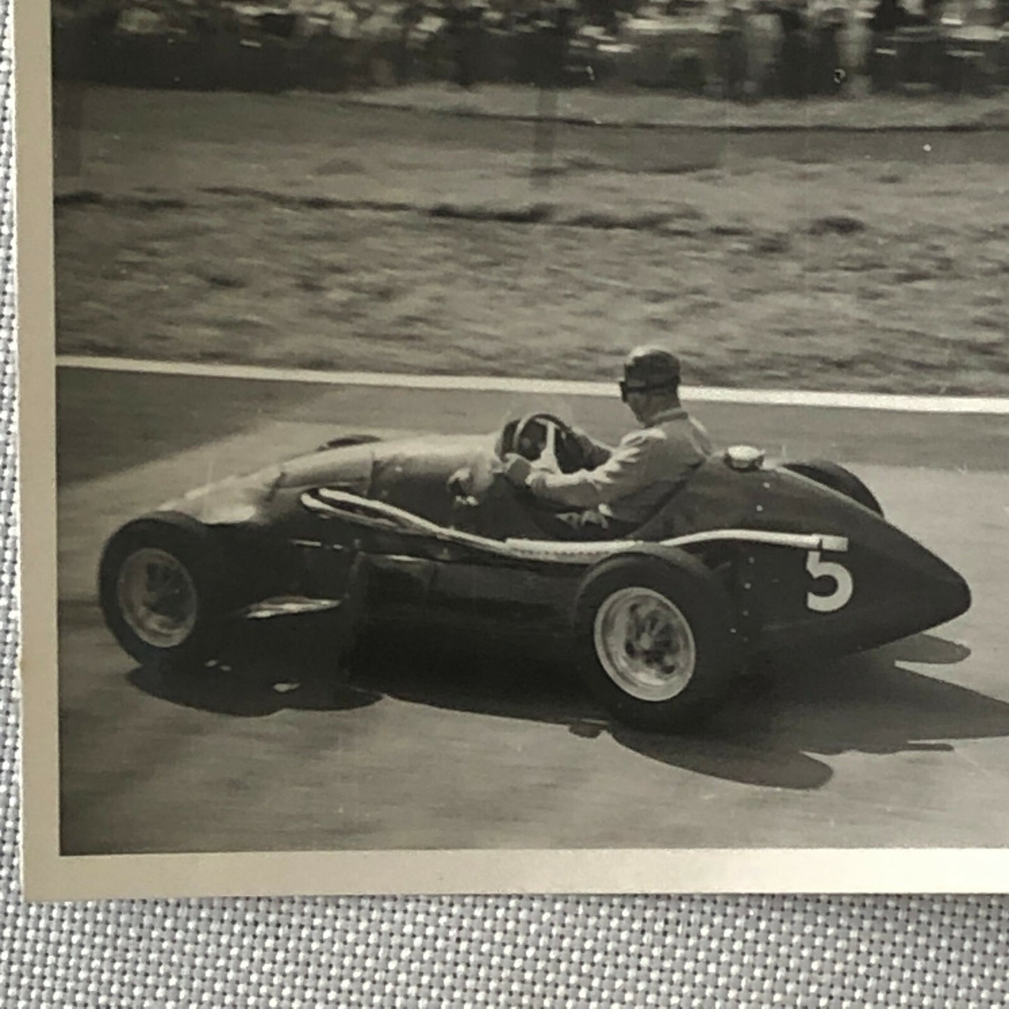 Vintage Racing Car Photo Photograph - 1954 Crystal Palace Connaught Car 