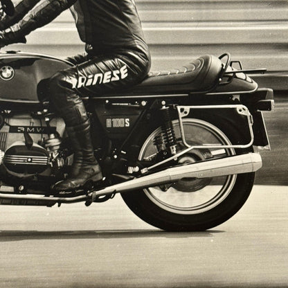 BMW R100 S Motorcycle Bike Factory Press Photo Photograph Germany BMW R 100 S