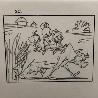 ANIMANIACS Animation Storyboard Illustration Drawing Sketch Art Story Board