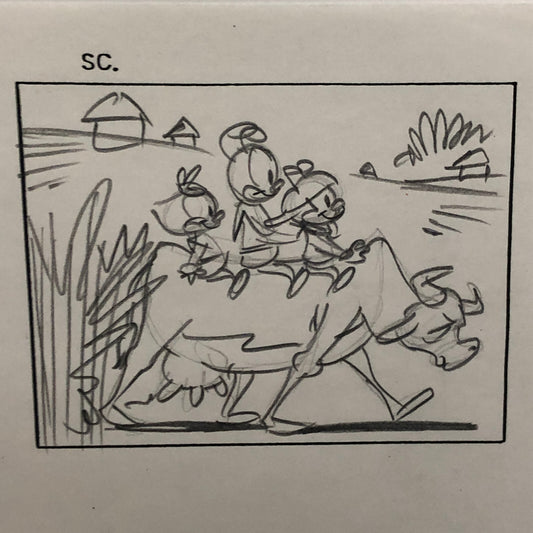 ANIMANIACS Animation Storyboard Illustration Drawing Sketch Art Story Board