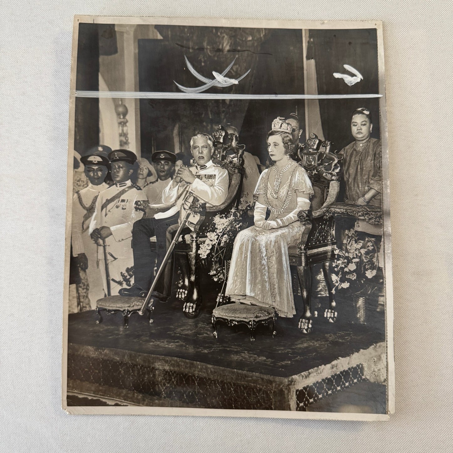 Sultanah of Johore Lady Helen Ibraham Press Photo Vintage 1931 Sultan Malysia
